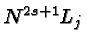 $N^{2s+1}L_j$