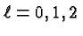 \bgroup\color{black}$\ell=0,1,2$\egroup