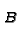\bgroup\color{black}$_B$\egroup