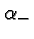 \bgroup\color{black}$\alpha_-$\egroup