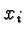 \bgroup\color{black}$x_i$\egroup