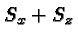 $S_x+S_z$