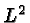 \bgroup\color{black}$L^2$\egroup