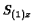 \bgroup\color{black}$S_{(1)z}$\egroup