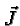$\vec{J}$
