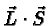 \bgroup\color{black}$\vec{L}\cdot\vec{S}$\egroup