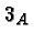 \bgroup\color{black}$3_A$\egroup