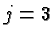 \bgroup\color{black}$j=3$\egroup