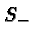 \bgroup\color{black}$S_-$\egroup