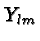 $Y_{lm}$