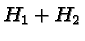 \bgroup\color{black}$H_1+H_2$\egroup